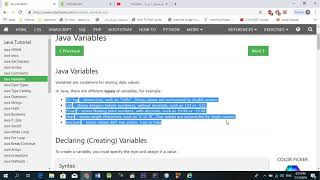 java Ep3 - variables data types