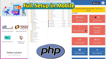 How to Setup #Advance #Portal Website in Mobile #print-portal source code ✅ #advaceprintportalcode