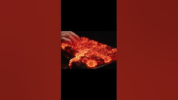 ASMR Lava Keyboard
