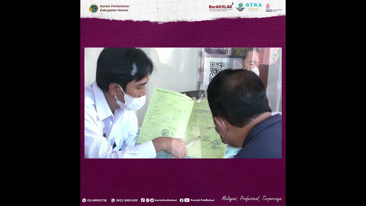PELAYANAN DI BPN BEKASI CEPAT DAN TIDAK RIBET