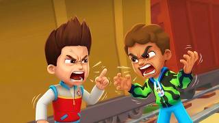Kooply Run VS Paw Patrol Subway Surf, Kooply Run Play and Create Run Game, Subway Surfers Gameplay screenshot 1