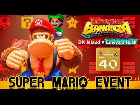 Super Mario Event in Donkey Kong Bananza! 🍌⭐ Complete Guide