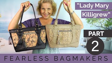 Bag Making Tutorial - Anne Bonney Bags - Lady Mary Killigrew - Part 2