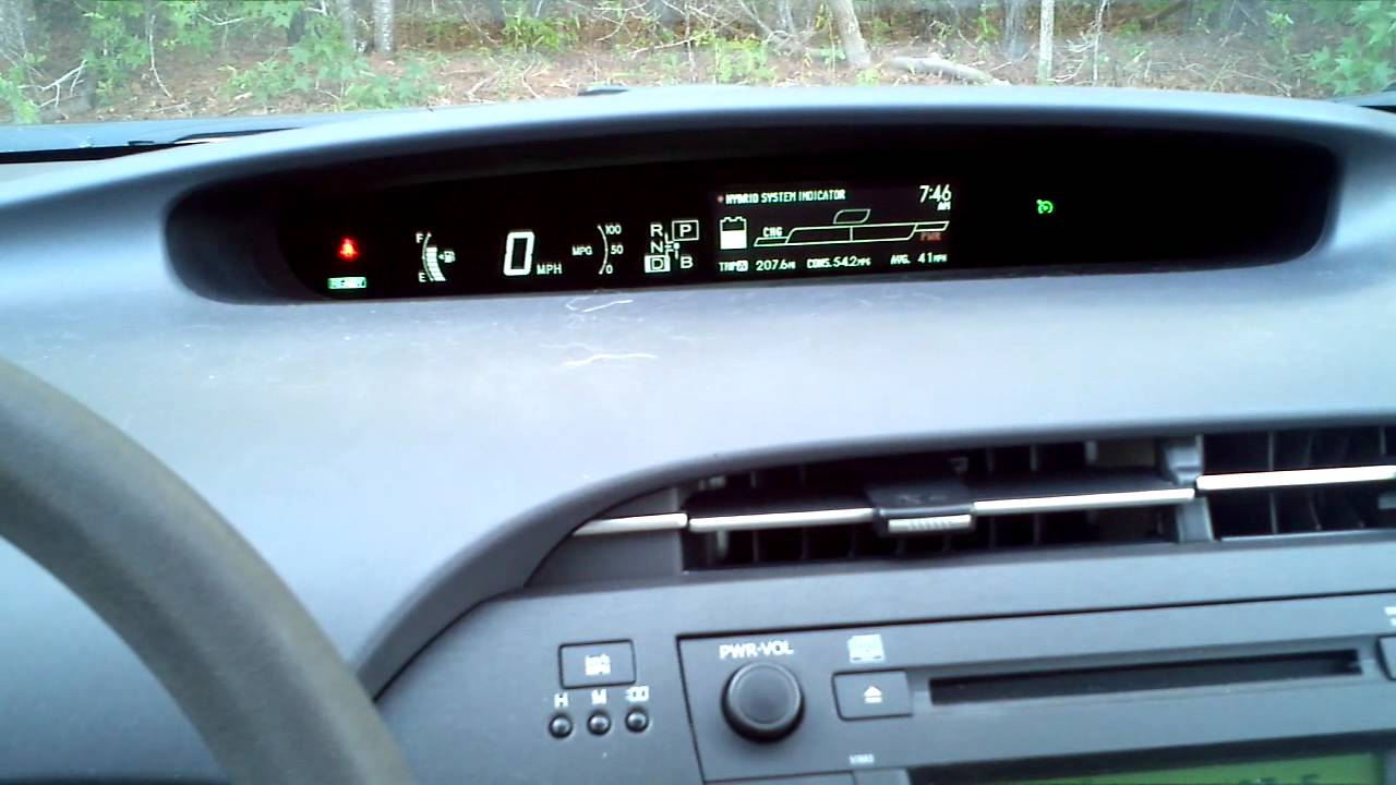 Prius 2011 park button will not work YouTube