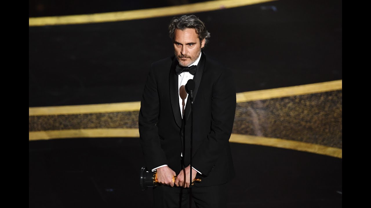 Oscars 2020: Joaquin Phoenix gives lengthy, emotional best actor ...