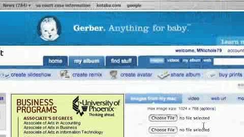 Photobucket Tutorial: Uploading Photos