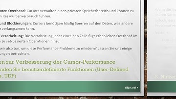 Beschleunigen Sie Ihren SQL Server Cursor: Effiziente Alternativen zum Erwägen