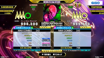 【DDR A3】HEARTBREAK (Sound Selektaz remix)(EXPERT)