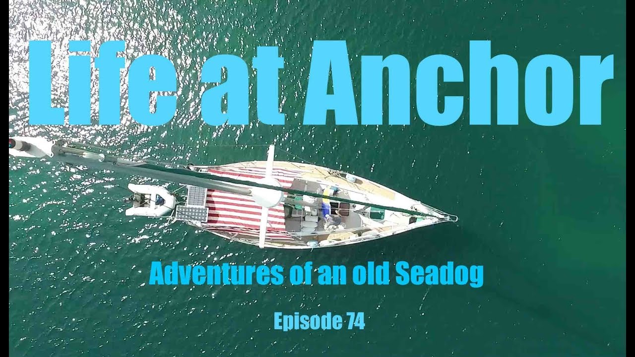 Life at anchor.  Adventures of an old Seadog, ep 74