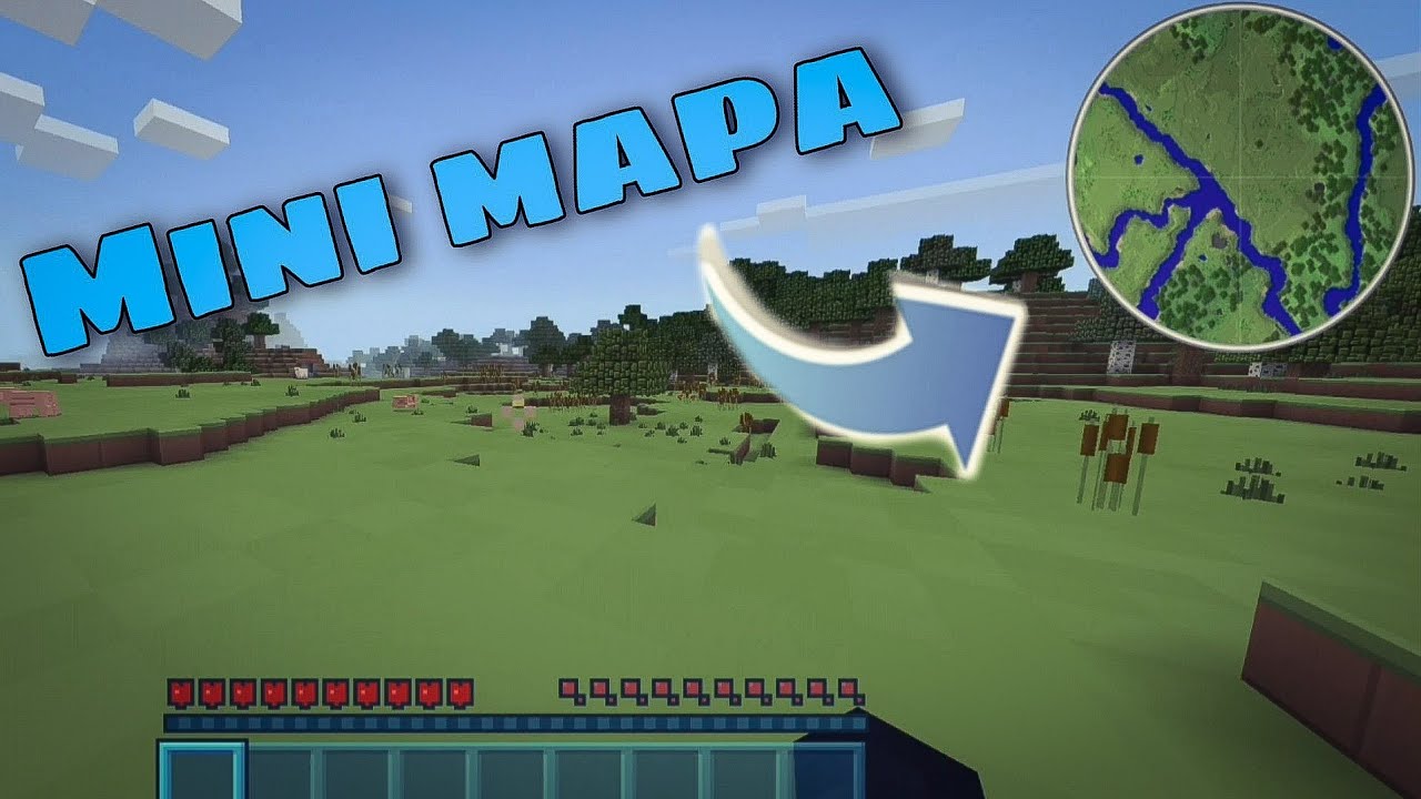 Como Tener El Mini Mapa En Minecraft Pe Youtube