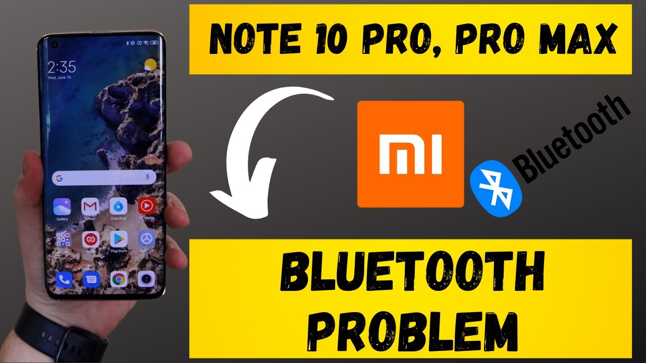 Redmi Note 10 Pro,Pro Max Bluetooth Problem Fix | Redmi Bluetooth Not  Connecting - Youtube