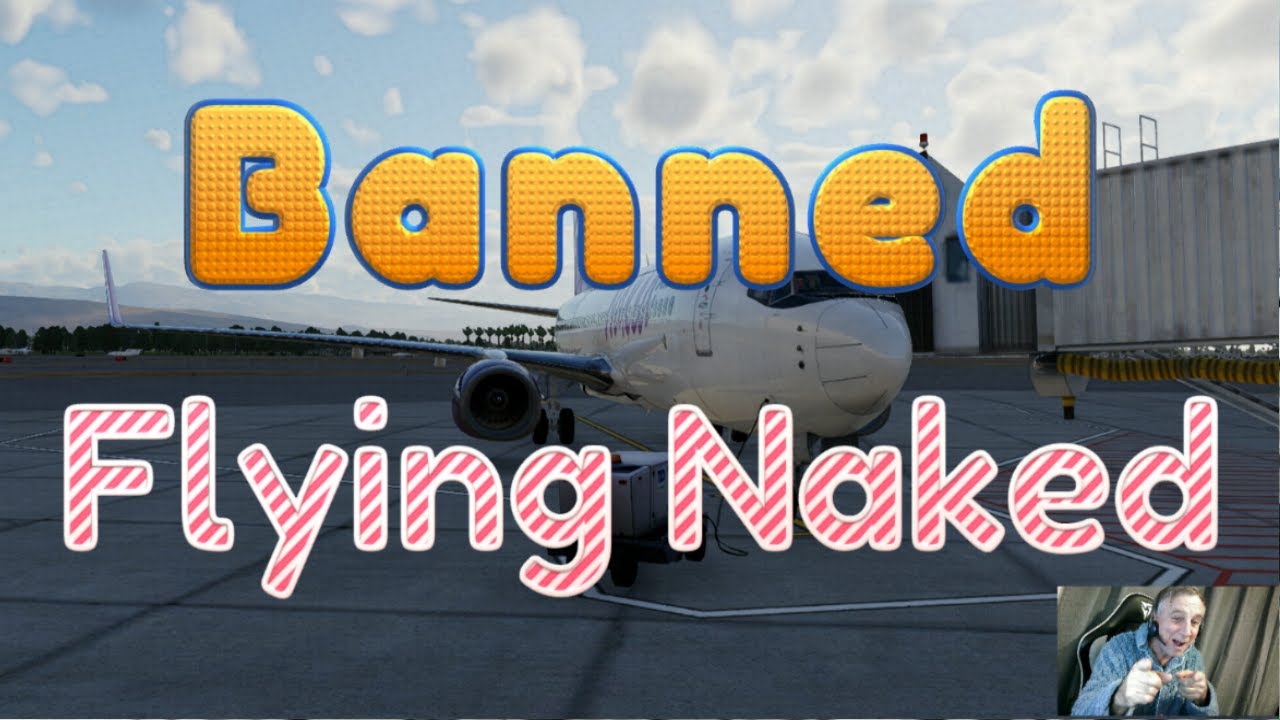 Flying Naked in Xplane12. My first time. - YouTube