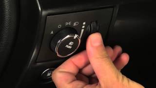 2015 Jeep Grand Cherokee | Light Control, Dimmer Control and Fog Lights