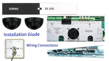 Dorma ES 200 Sliding Door Installation | Wiring, Programming & Error Codes Guide