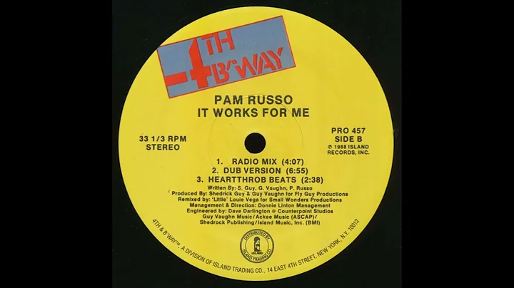 It Works For Me (Hearthrob Beats) - Pam Russo