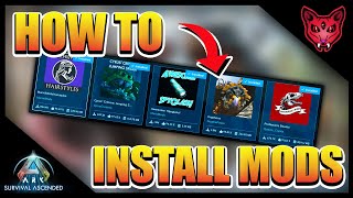 HOW TO INSTALL MODS ON ARK SURVIVAL ASCENDED 🦖 | ARK Tutorials