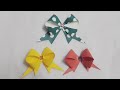 DIY- Beautiful Paper Bow🎀🎀 |Papercraft |Craftideas|