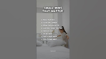 Small Wins That Matter!  #helpmemakethismakesense #dothingsyoudontwanttodo