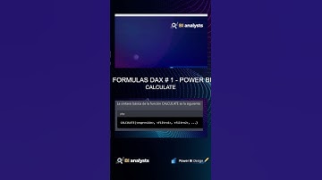 Aprende a utilizar la fórmula DAX CALCULATE en Power BI