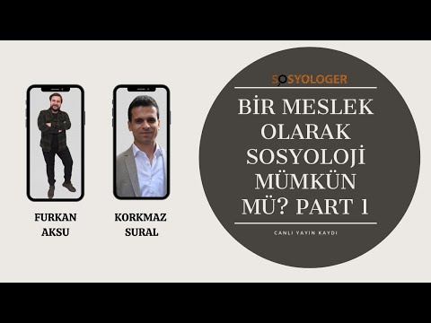 Video: Bir Meslek Olarak Sosyolog