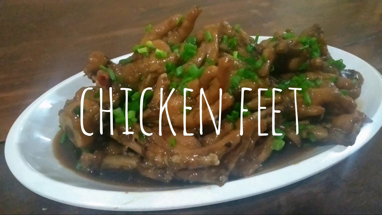 Chicken feet / how to cook easy chicken feet / MyCooklections YouTube