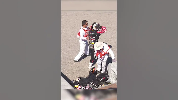 Richie Escalante and Josh Herrin got tangled in th...