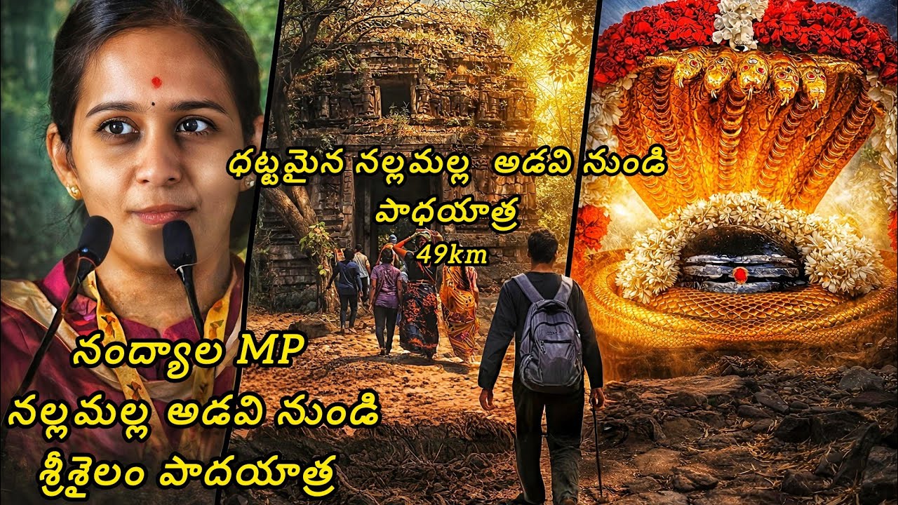  శ్రీశైలం పాధయాత్ర నల్లమల్ల అడవి నుండి#srisailam #srisailamtemple#srisailamonline#srisailamnews