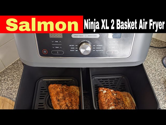 Ninja Foodi 2 Basket Air Fryer DEMO and REVIEW 