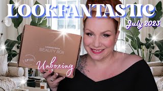 *SPOILER* UNBOXING LOOKFANTASTIC JULY 2023 BEAUTY SUBSCRIPTION BOX -  THIS IS A GOOD UN !