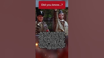 Operation Paperclip – German Scientists in America After World War II