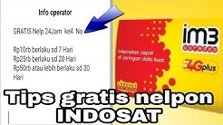 Tips cara mendapatkan GRATIS nelpon di kartu indosat ooredoo - Durasi: 2.44. 