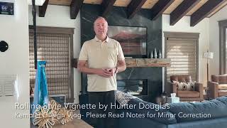 Things to Know About the Rolling Style of the Hunter Douglas Vignette Modern Roman Shades