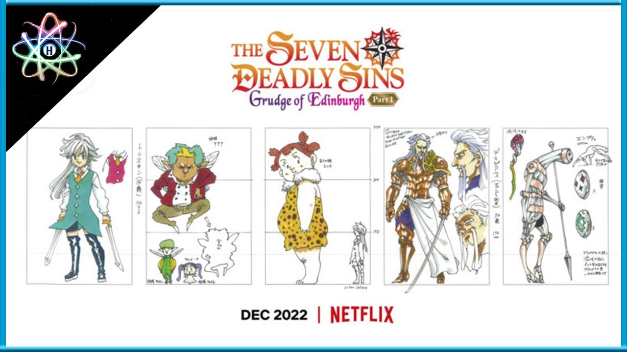 The Seven Deadly Sins: Fúria de Edimburgo Parte 1 - Filme 2022