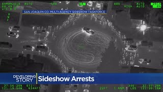 Nearly 2 Dozen Arrested After Sideshow Ends In Stockton Neighborhood