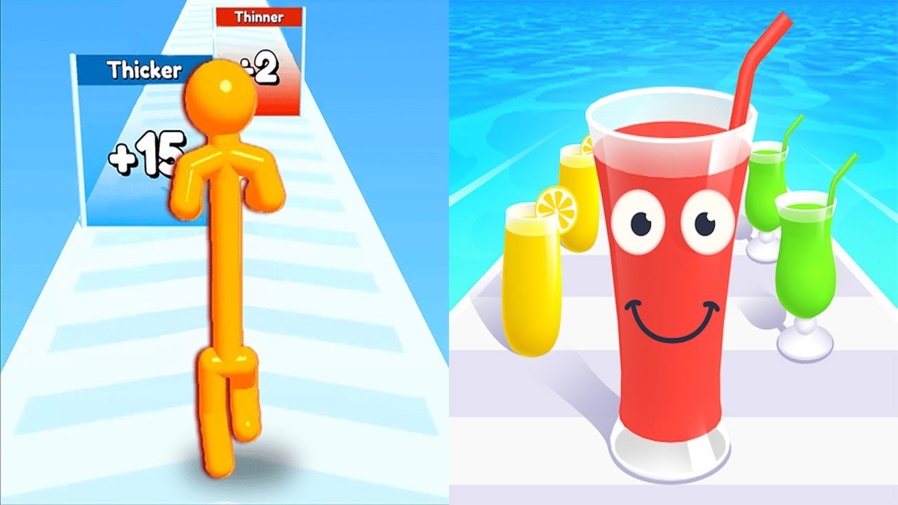 Tall Man Run | Juice Run - All Level Gameplay Android iOS Ep 6