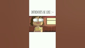 INTROVERT BE LIKE #short #notyourtype #angryprash #rgbucketlist #kirtichow #funny