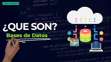 QUE es una BASE DE DATOS y COMO FUNCIONA