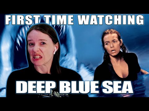 DEEP BLUE SEA (1999) | First Time Watching | MOVIE REACTION | Happy Shark Week!