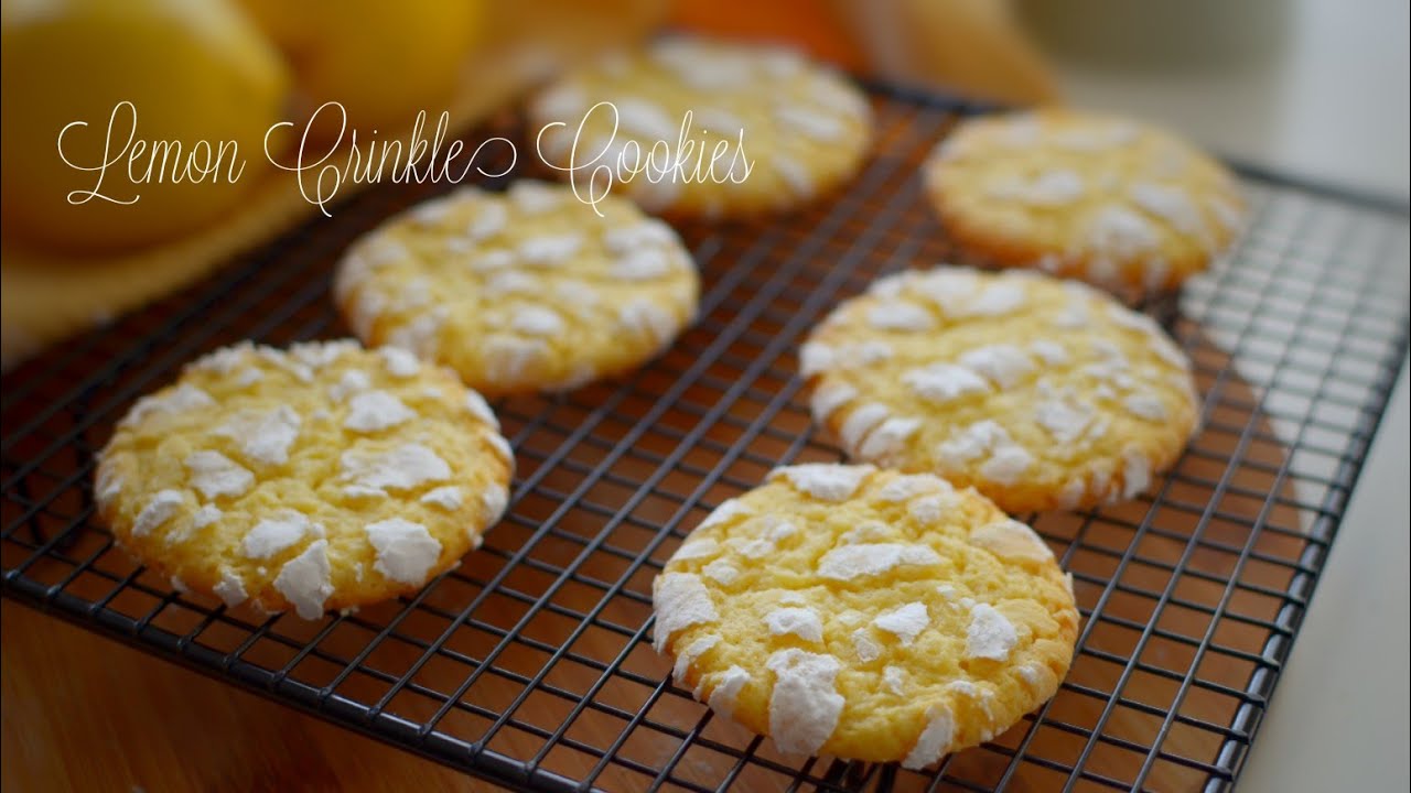 Лимонное печенье