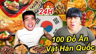 The Last Person to Eat All 100 Korean SNACKS Wins 10 Million | TQ97