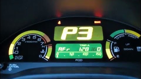 PEGASUS Early Test - Honda Insight Dash Mod
