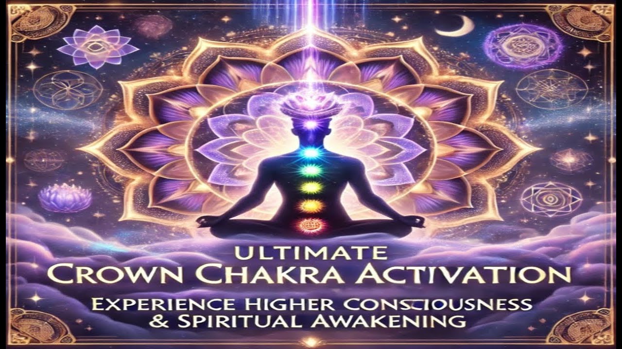Ultimate Crown Chakra Activation Meditation | Experience Higher ...