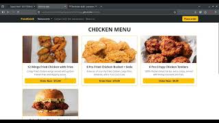 FoodDash - Final project of cs50