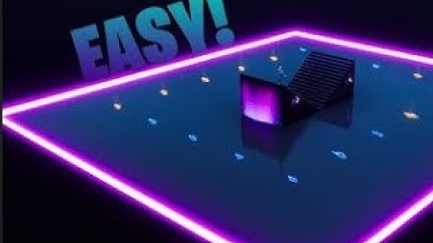 Fortnite 1v1 Map Neon Tutorial -Easy to build