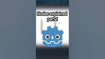 learn Godot part 4 : Nodes explained.  #shorts #godot #ytshorts
