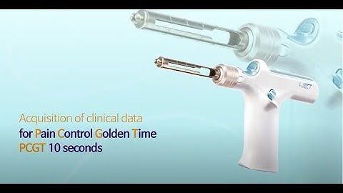 [3D Animation]Digital painless anesthesia Automatic syringe 
