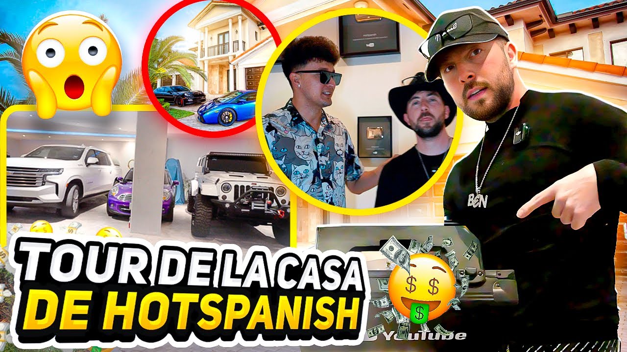 Tour de la casa de Hotspanish 🔥| Ben el gringo Regresa a Mexico 🇲🇽
