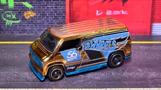 Custom '77 Dodge Van - CHASE - Hotwheels - Unboxing