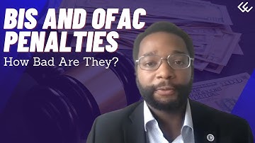 BIS And OFAC Penalties – How Bad Are They?