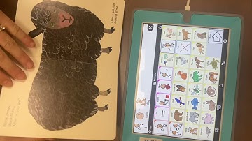AAC literacy lesson